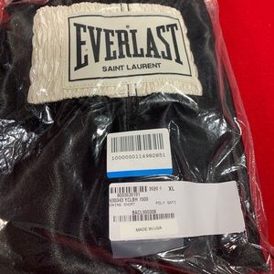 Saint Laurent x Everlast Boxing shorts